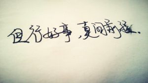 但行好事，莫问前程。-去看你博客