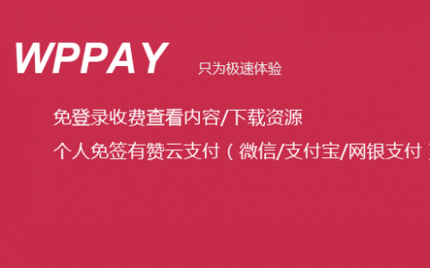 本站的支付插件wppay